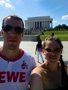 Am Lincoln Memorial